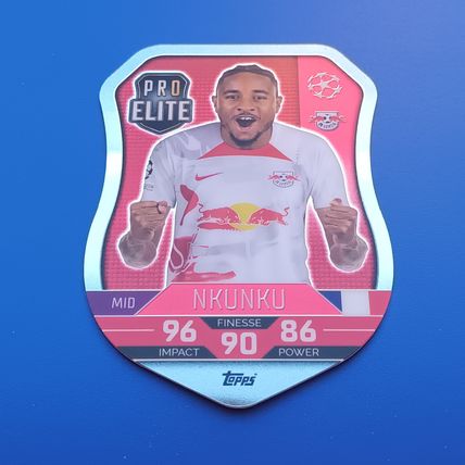 MATCH ATTAX 2022/23 22/23 PRO ELITE SHIELD SH11 Christopher Nkunku RB Leipzig