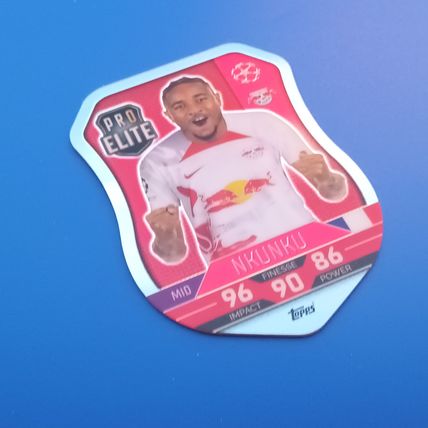 MATCH ATTAX 2022/23 22/23 PRO ELITE SHIELD SH11 Christopher Nkunku RB Leipzig