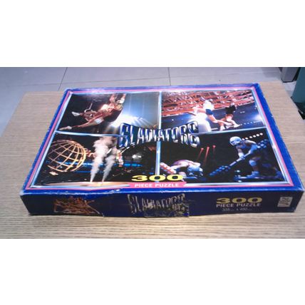 GLADIATORS TV TIE-IN Jigsaw Puzzle (300 Piece) VINTAGE 1992 (Complete)