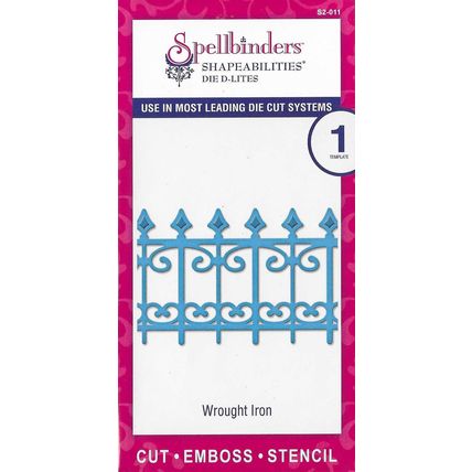 Spellbinders. Wrought Iron Die. Die Cutting Cardmaking Scrapbooking