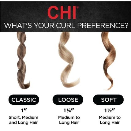 CHI Spin N Curl, Curling Iron for Healthy & Shiny Effortless Curls & Waves, Prov