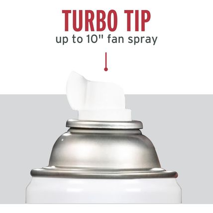 Rust-Oleum 334128-6PK Stops Rust Turbo Spray System Spray Paint, 24 Oz, Gloss Bl