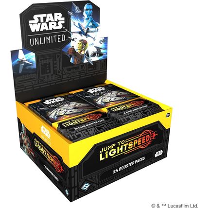 Star Wars: Unlimited TCG Jump to Lightspeed Booster Display (Set of 24 Booster P