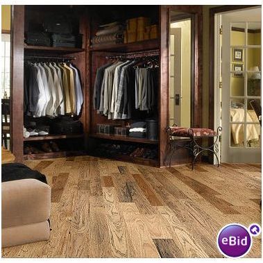 Annadele Hickory Solid Wood 5 Bayou Brown