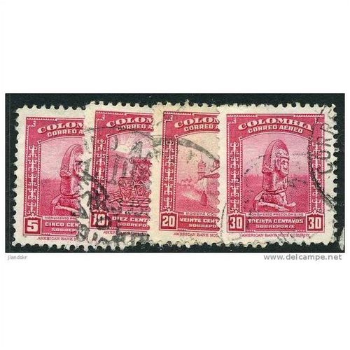 1952 Michel 629/632 - #2 fine used (o)