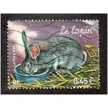 FRA 2004 45c 'FARM ANIMALS' FINE USED (EBID20-505)