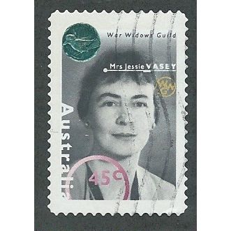 AUS 1995 45c (S/A) 'SECOND WORLD WAR HEROES - VASEY' FINE USED (EBID46-978)