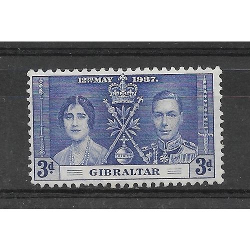 Gibraltar.SG120 3d Blue.Mounted Mint.Sept18