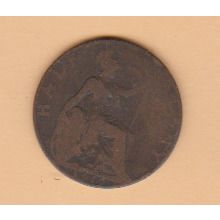 GB Halfpenny 1917 VG