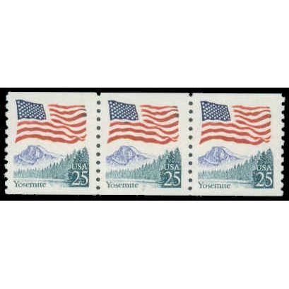 2280a 25c U.S. Flag Very Fine MNH PNC 9/3 R0124