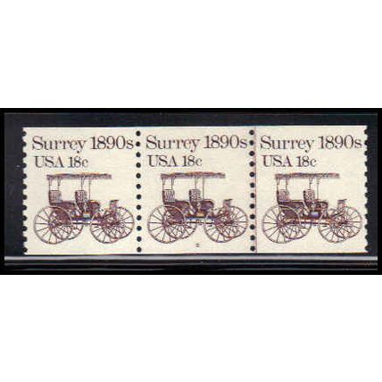 1907 18c Surrey Fine MNH Dry Gum PNC 5/3 PA2432