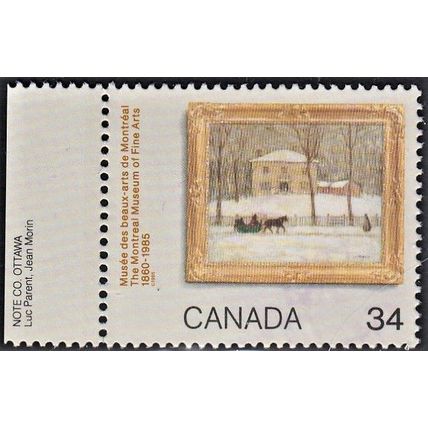 CANADA, 1985 34c Montreal Museum of Arts, SG 1190 (Scott #1076), used