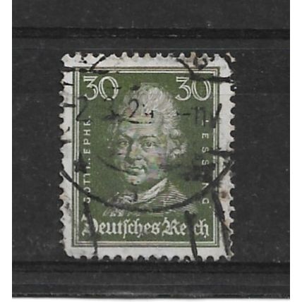 Germany.SG409 30pf Lessing (Olive).Fine Used.Nov21