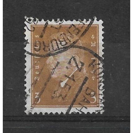 Germany.SG424 3pf Pres Ebert (Brown).Fine Used.Nov21
