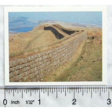 1986 Tom Thumb Wonders Ancient World No. 21 Hadrian's Wall, Northumbria/Cumbria