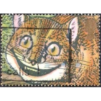 1991 Greetings Booklet Stamps, Smiles. 1st Value. Cheshire Cat. Fine Used