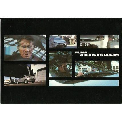 Advertising PUMA A Driver's Dream Postcard (Ford Motor Co.)
