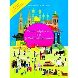 Wimmelplakate Der 5 Weltreligionen