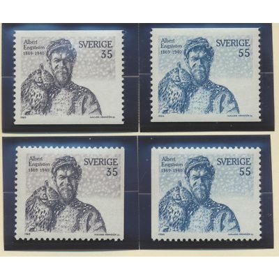 Sweden Stamps Scott #817 To 820, Mint Hinged