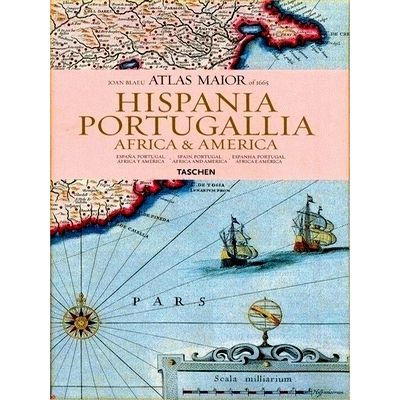 Hispania, Portugallia, Africa America - Joan Blaeu Atlas Maior of 1665 by Joan B