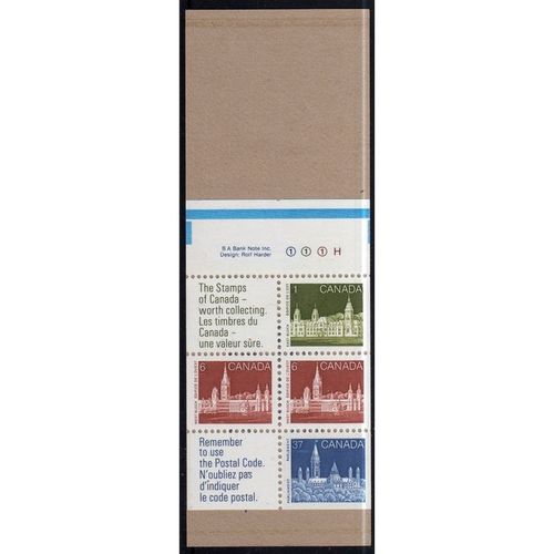 CANADA 50c BOOKLET MINT G88