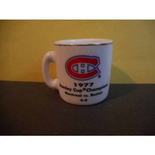 Mini Gumball Mug Montreal Canadians 1977,Cup Crazy