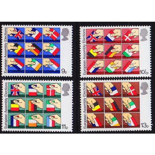 ENGLAND GREAT BRITAIN [1979] MiNr 0789-92 ( **/mnh ) Europa