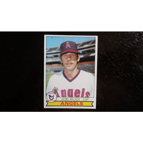 1979 Topps Card # 267 Joe Rudi Excellent (5) California Angels