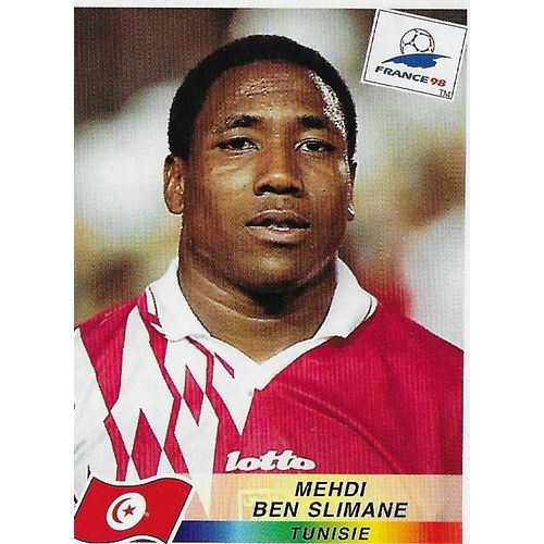 Panini's FIFA World Cup France 1998 Stickers: No.495 - Ben Slimane