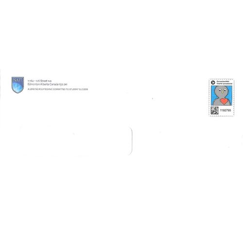Canada. #EN60? NAIT Alberta College Postal Sta. USED UNLISTED