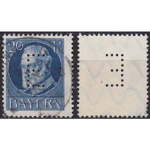GERMANY Bayern Bavaria [Dienst] MiNr 0015 ( O/used ) [01]