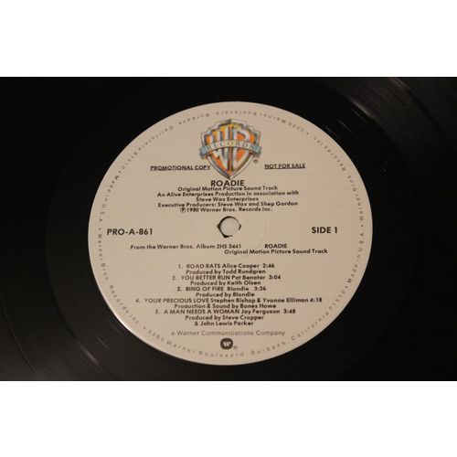 ROADIE-Original Soundtrack Promo Special Limited Edition Various Artists LP