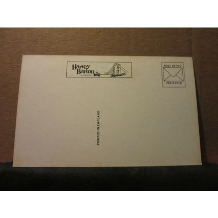 ROUGH SEA ANCHOR HEAD WESTON-SUPER-MARE SOMERSET unused postcard Harvey barton =