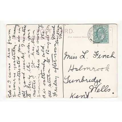 Boys at Drill Stockwell Orphanage Clapham Road London 1904 Creased Postcard