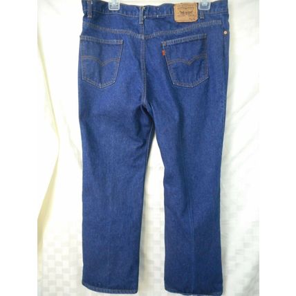 Levi 515 Jeans 42 x 30 Made in USA Blue Denim