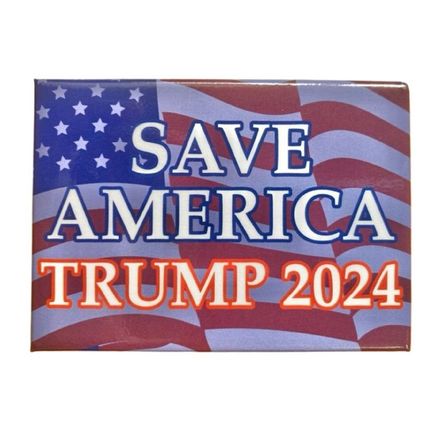 Save America Trump 2024 Fridge Magnet