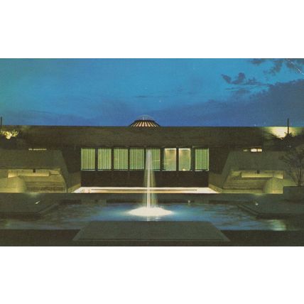 Simon Fraser University Transporation Centre Burnaby Canada Postcard