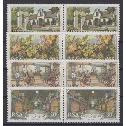 South Africa 698-701 MNH Agriculture Transportation Fruit Wine ZAYIX 0224S0144