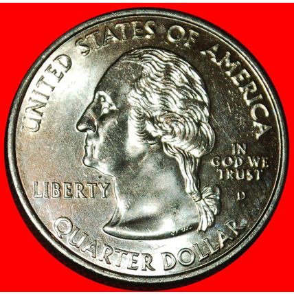 BIRD 1836: USA ★ 1/4 DOLLAR 2003D! UNC WASHINGTON 1789-1797★LOW START★NO RESERVE