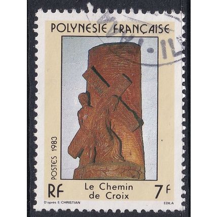 French Polynesia 1983 SG 389 Used (D-100 (22))