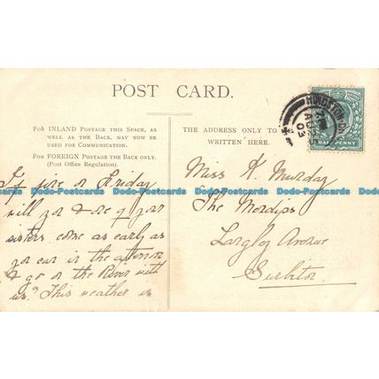 R090678 Wilderness Avenue. Hampton Court. S. and T. 1903