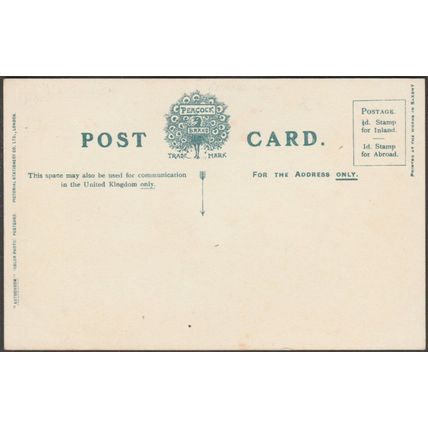Bassenthwaite and Skiddaw, Cumberland, c.1905 - Peacock Postcard