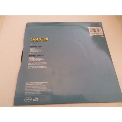 Soft Cell/ Marc Almond - Tainted Love - 1991 - 7" vinyl single - Mercury SOFT2