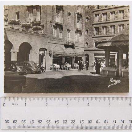 old postcard Saint Malo, La Place del la Poissonerie