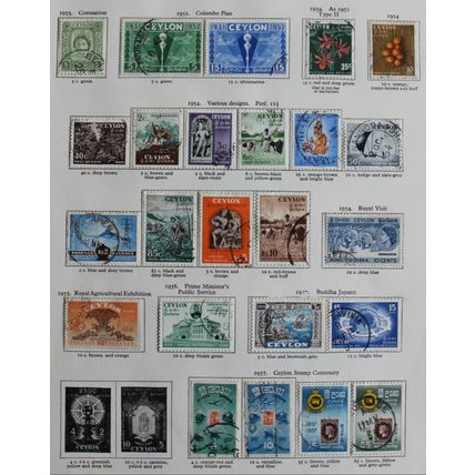 Ceylon Sri Lanka 1947 New Constitution - 1970 United Front Government used sets