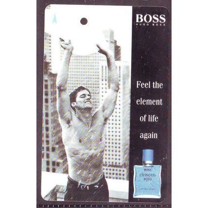 Boss Perfume S'pore TransitLink Train/Bus Card