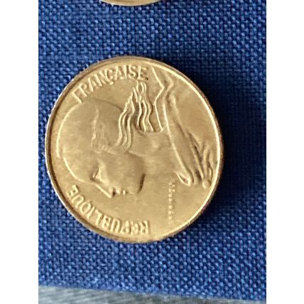 Umlaufmünze Frankreich 10 Centimes 1979