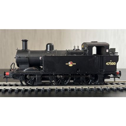 Bachmann 32-232 Class 3F Jinty 47500 BR Black, Lightly Weathered, DCC Fitted