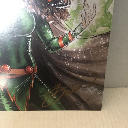 Marvel Comics Lady Loki 5''x7'' Mini Print Signed by Artist Dawn McTeague