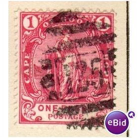 Cape Of Good Hope 1893 - SG59a - 1p red - Hope Standing - used